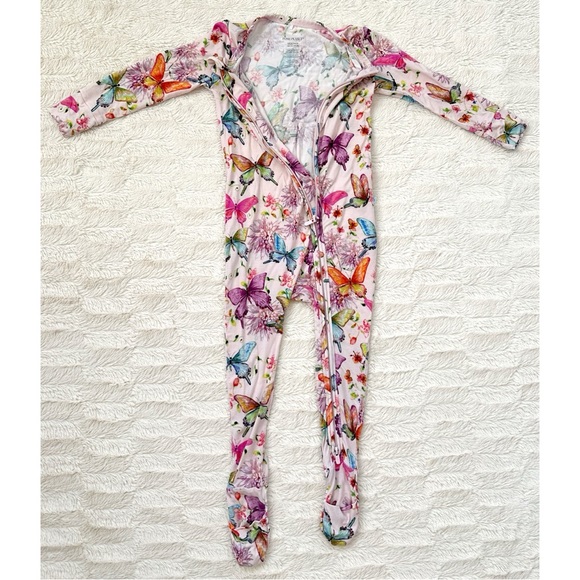 Posh Peanut Convertible One Piece in Watercolor Butterfly - Picture 13 of 17